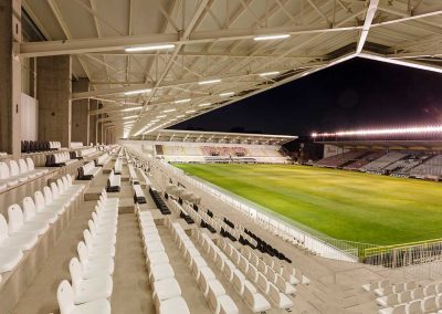 Estadio de futbol en Burgos