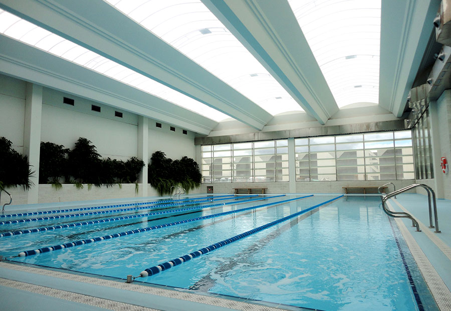 artwind en techo de piscina